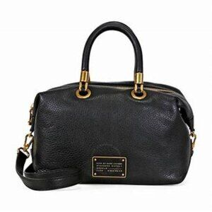 Marc by Marc Jacobs black pebble leather Too Hot to Handle satchel and crossbody